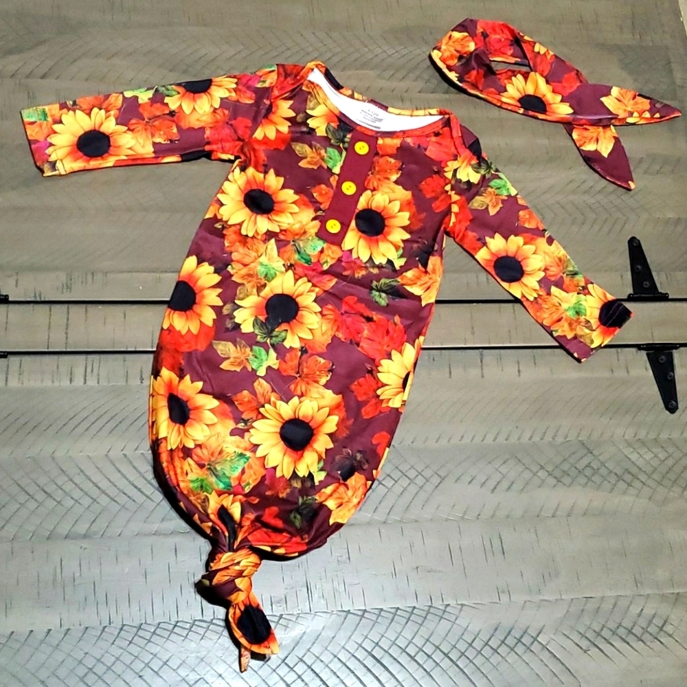 6 to 12 months sunflower bodyauit